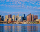 Boston Skyline and Harbor Fine Art Print by Panoramic Images