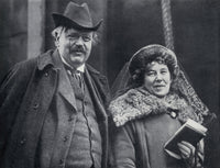 G. K. Chesterton and Frances Blogg Fine Art Print | Posterazzi