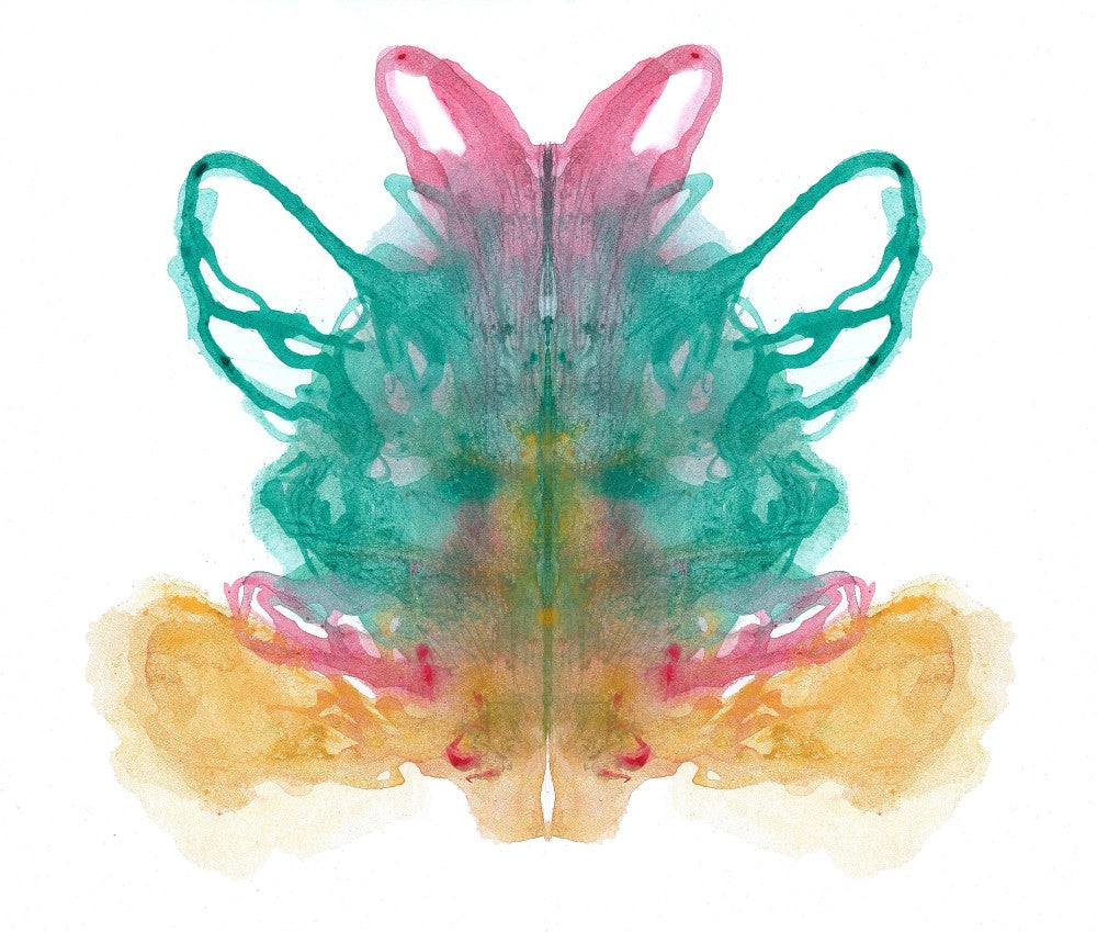 Rorschach Type Inkblot Fine Art Print by Spencer Sutton