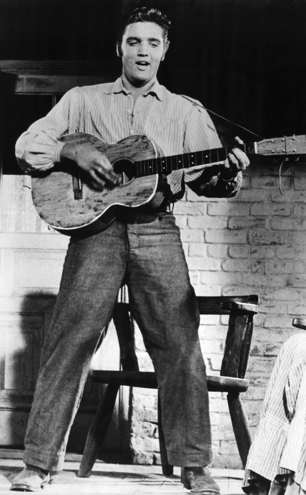 Love Me Tender Fine Art Print - Elvis Presley 1956