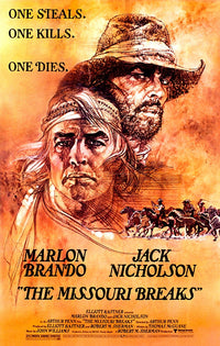 The Missouri Breaks Movie Poster Fine Art Print 1976