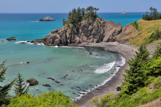 Pacific Coastline Poster Print by Darrell Gulin - Highway 101