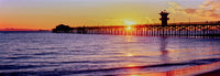 Seal Beach Pier Sunset Fine Art Print - California Poster