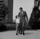 Father and Son Bonding Fine Art Print - Heartwarming Moment