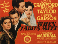 When Ladies Meet Movie Poster Fine Art Print (1941) | Posterazzi
