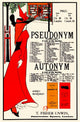 The Pseudonym & Autonym Libraries Fine Art Print by Aubrey Beardsley