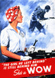 Woman Ordnance Worker with Wrench Fine Art Print by War Department