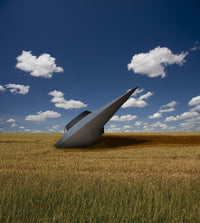 UFO Wreck in the Field Fine Art Print by Bruce Rolff | Stocktrek Images