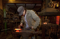 Blacksmith at Work - Fine Art Print by Carol Highsmith