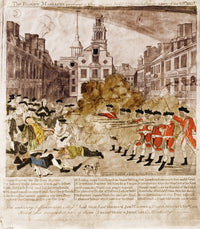Boston Massacre 1770 Fine Art Print by Science Source