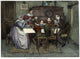 Bob Cratchit’s Christmas Dinner Engraving from A Christmas Carol