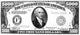 5,000 Dollar Bill Fine Art Print Featuring James Madison | Granger Collection