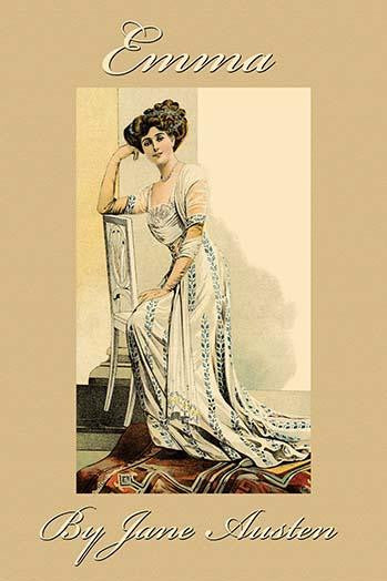 Emma Book Cover Fine Art Print by Jane Austen