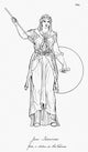 Mythology: Hera/Juno Fine Art Print - Early 19th Century Engraving by Granger Collection