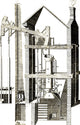 Newcomen Steam Engine, 1747 Fine Art Print by Science Source