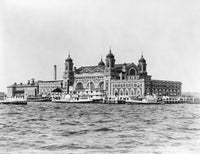 Ellis Island Immigration Station Fine Art Print from 1905 by Granger Collection