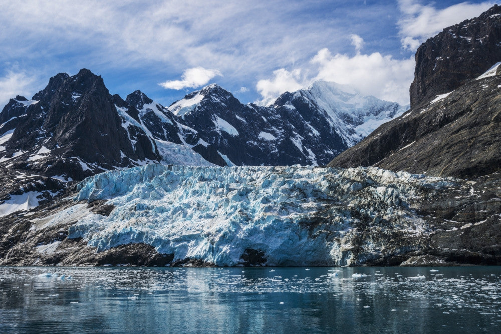 Blue Glacier Landscape Fine Art Print of Antarctica