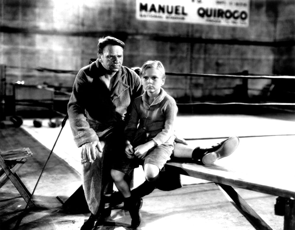The Champ Fine Art Print featuring Wallace Beery and Jackie Cooper - 1931