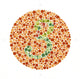 Ishihara Color Blindness Test Poster Print | Science Source