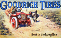 Tire Advertisement Fine Art Print - B.F. Goodrich Company (C1915)