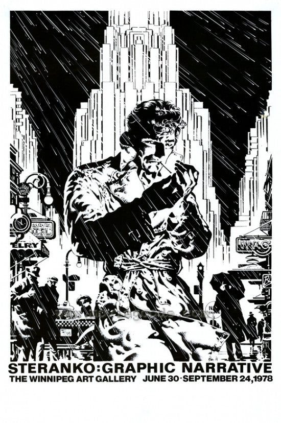 James Steranko Comic Artist Movie Poster - 11x17 Print
