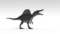 Spinosaurus Dinosaur Fine Art Print on White Background