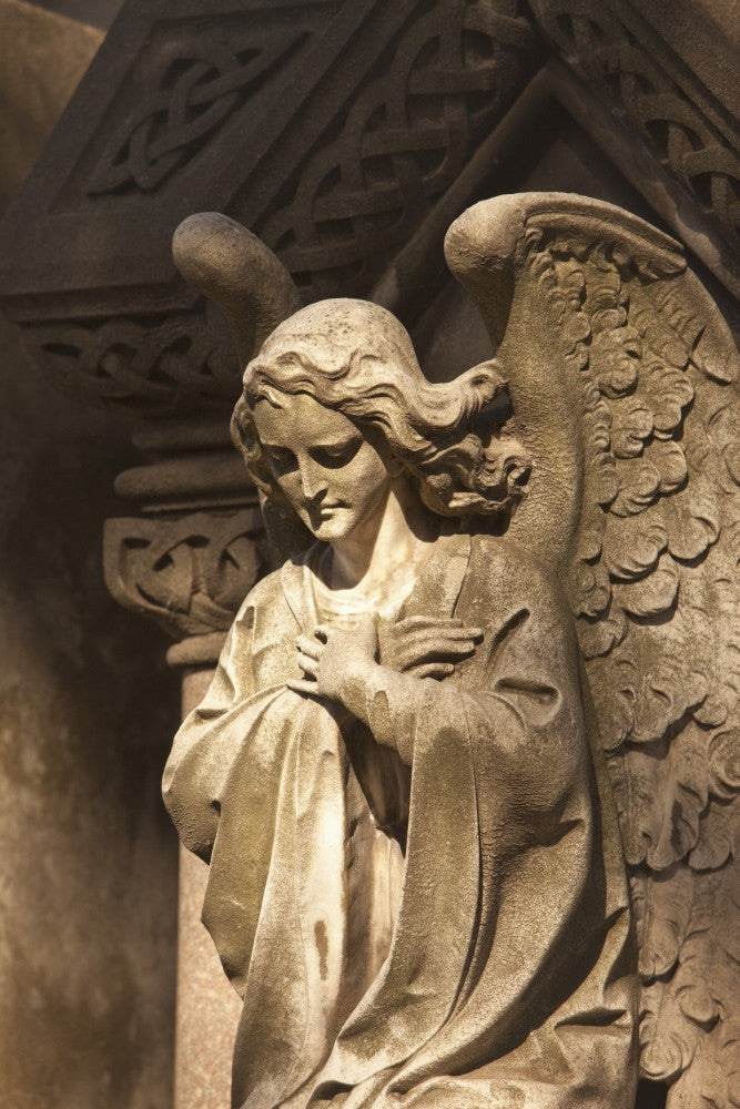 Buenos Aires Angel Statue Fine Art Print by Stuart Westmorland