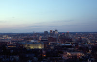 Skyline at Dusk, Birmingham, Alabama Fine Art Print by Carol Highsmith