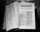 Close-Up of the Bible: Genesis - King James Edition 1611 Fine Art Print