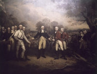 Surrender of General Burgoyne at Saratoga Fine Art Print by John Trumbull