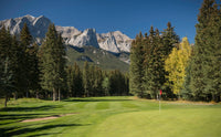 Canmore Golf Course and Mountains Fine Art Print - Canada
