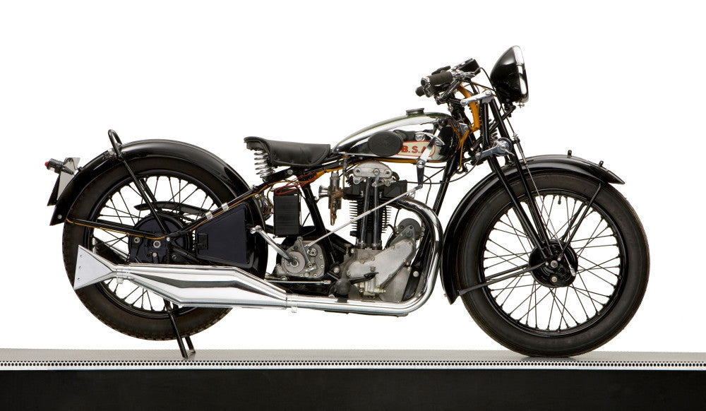 1931 BSA LX4 OHV 249cc Motorcycle Fine Art Print