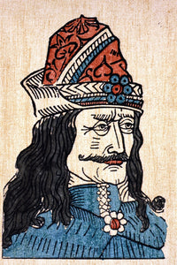 Vlad III the Impaler 15th Century Woodcut Print | Granger Collection