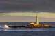 St. Mary's Lighthouse on St. Mary's Island Fine Art Print by Roger Coan