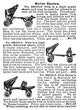 Vintage Roller Skates Advertisement Fine Art Print - 1902