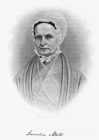 Lucretia Coffin Mott Fine Art Print - 19th Century Engraving