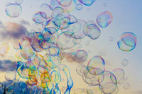 Soap Bubbles at Place Bellecour, Lyon, France Fine Art Print by Tom Norring