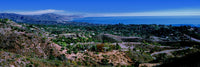 Elevated View of Santa Barbara, California Fine Art Print