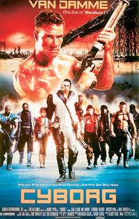 Cyborg Movie Poster - 11 x 17 Print