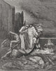 Engraving of Dante's Inferno by Gustave Doré - Fine Art Print