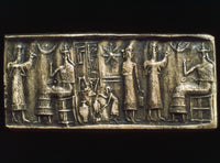 Assyrian Cylinder Seal Fine Art Print by Granger Collection
