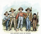 Huck Finn and Tom Sawyer's Gang Fine Art Print by Edward Windsor Kemble