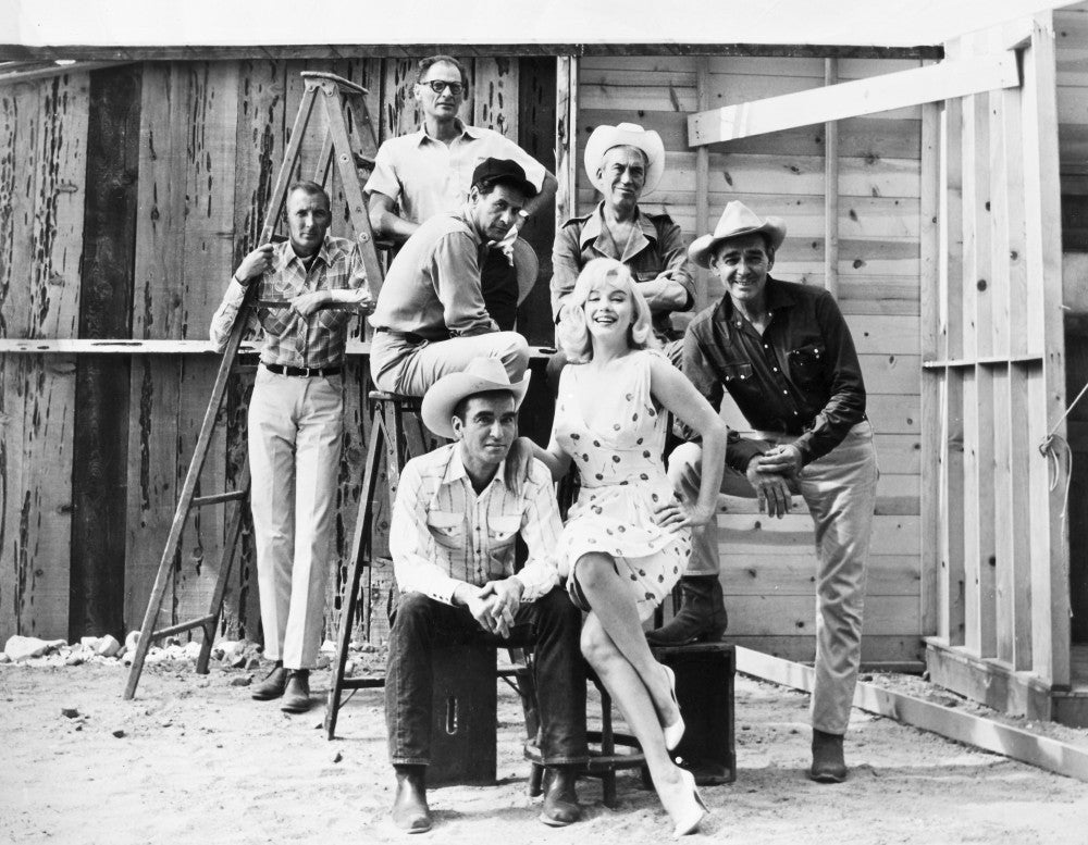 The Misfits 1961 Film Poster Print Featuring Hollywood Legends