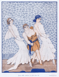 Illustration From Paris Plaisirs No. 100 - October 1930 Poster Print by Mary Evans