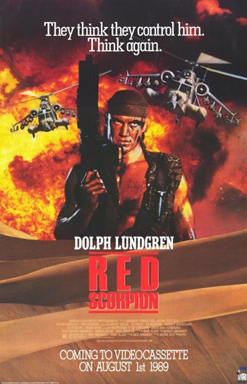Red Scorpion Movie Poster - 11x17 Print