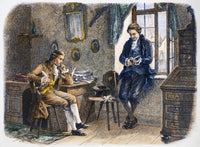 Goethe's The Sorrows of Young Werther Wood Engraving Fine Art Print by Granger Collection