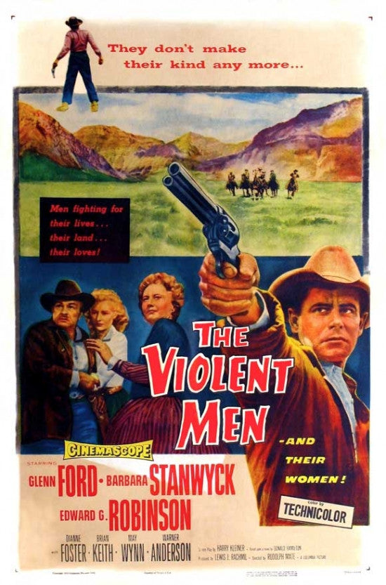The Violent Men Movie Poster Print - 27x40 | Posterazzi