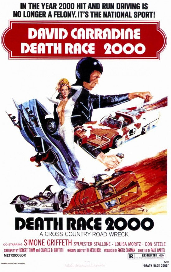 Death Race 2000 Movie Poster - 11x17 Print