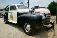 Mayberry Sheriff's Department Police Car Poster Print by Panoramic Images