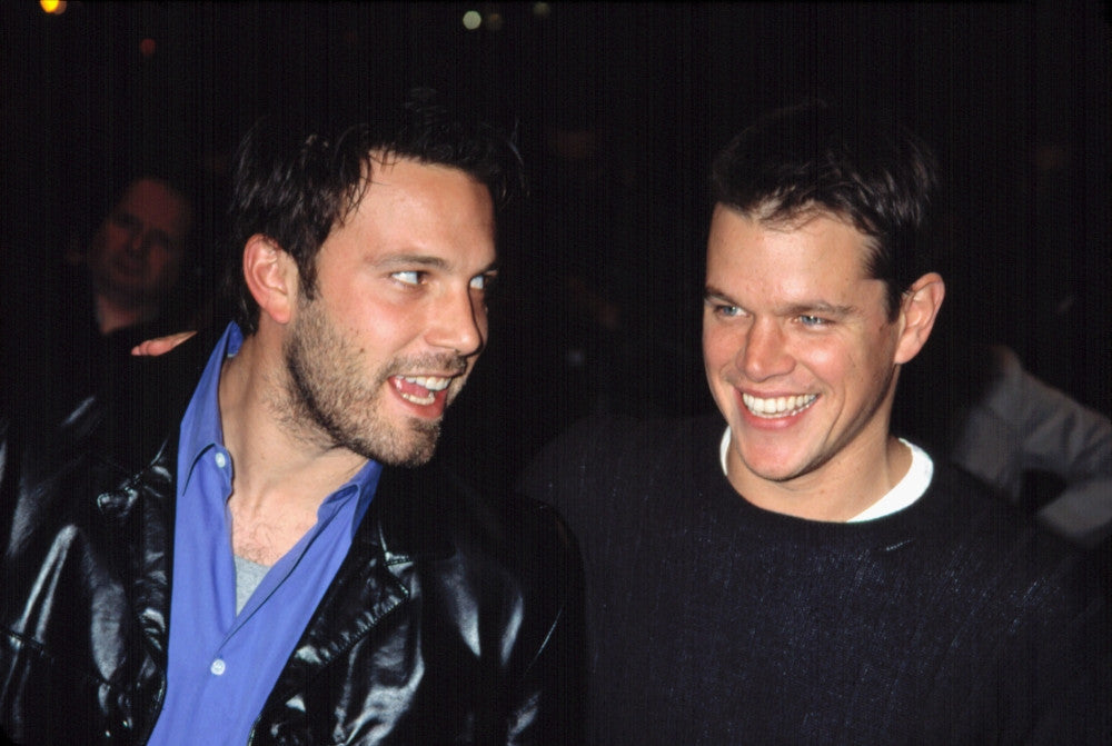 Ben Affleck and Matt Damon at Project Greenlight Premiere Photo Print by CJ Contino